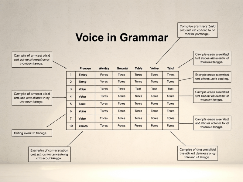 Active & Passive Voice: Conversion Rules, and Pronoun&nbsp;Table